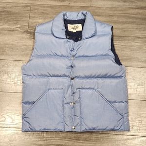 EUC Western Trails Women's sz S Puffer Vest front snap buttons